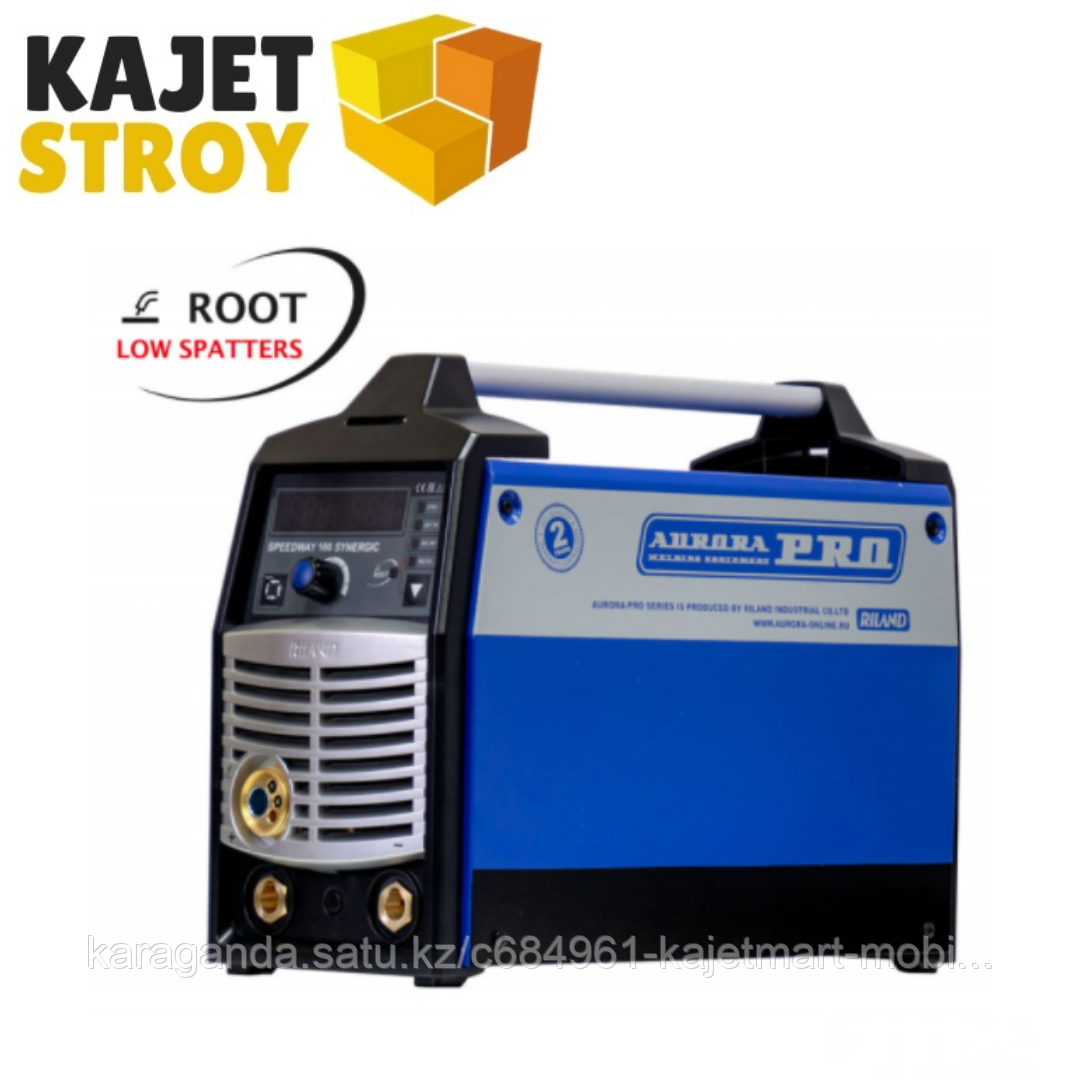 Синергетический инверторный сварочный полуавтомат AuroraPRO SPEEDWAY 160 SYNERGIC (MIG/MAG+MMA+TIG lift)