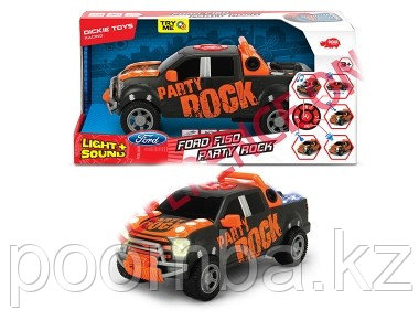 Машинка Форд F-150 - Party Rock  моторизированная  29 см свет звук  Dickie Toys