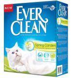 Ever Clean 6л, Spring Gardenl с ароматом Весеннего сада комкующийся наполнитель для кошачьего туалета