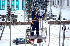 Монтаж консольного светильника