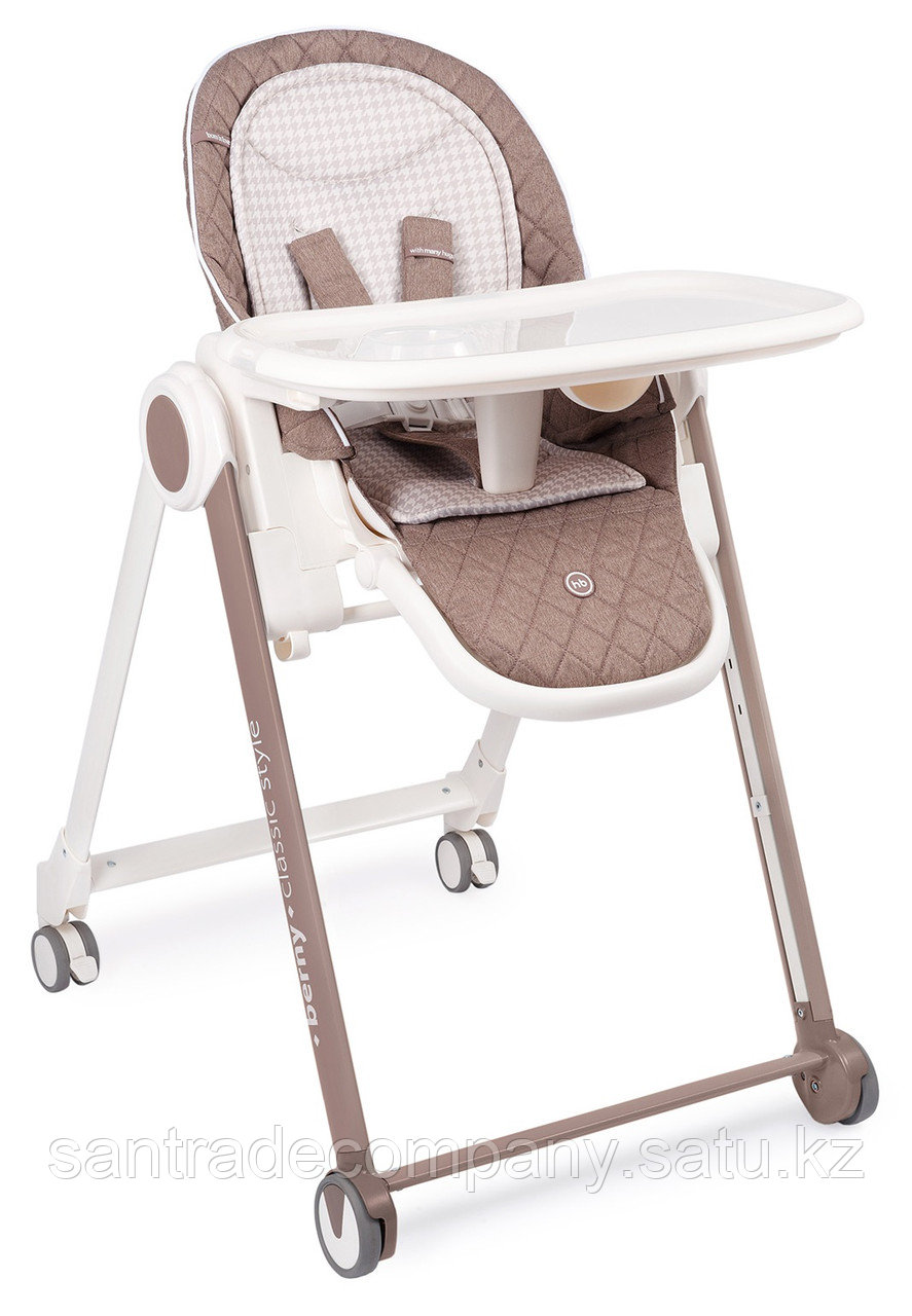 Стул для кормления Happy Baby Berny Basic Brown