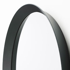 Зеркало ЛАНГЕСУНД темно-серый, 80 см ИКЕА, IKEA, фото 3