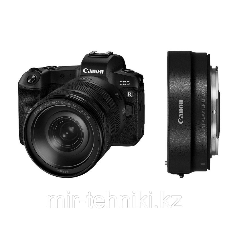 Canon EOS R kit RF 24-105mm f/4L IS USM + Mount Adapter Canon EF-EOS R   гарантия 2 года