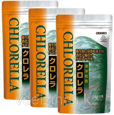 Хлорелла (хлорофилл), 900 таб. Япония ORIHIRO, 3000 мг. - фото 1 - id-p87224450