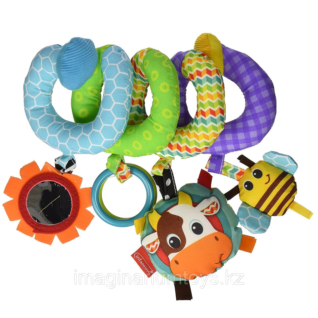 Развивающая игрушка спираль Infantino, фото 1