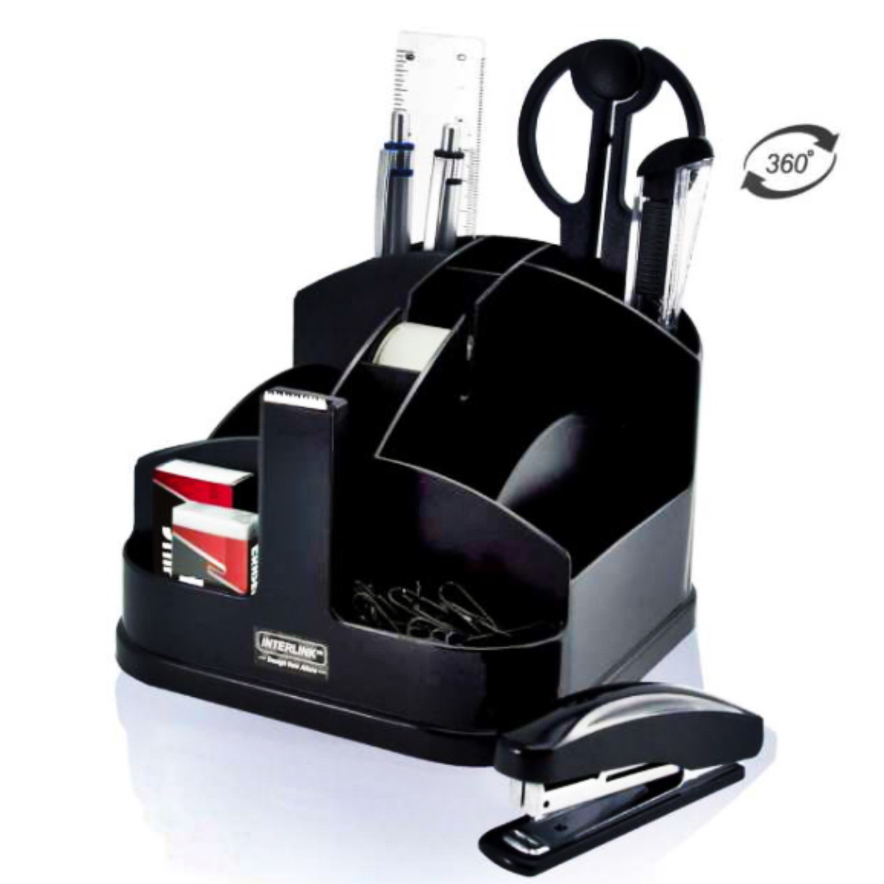 Органайзер настольный для канцелярских принадлежностей из 9 предметов ...