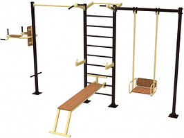 Спортивный уличный комплекс для взрослых с качелями US33-AK