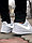 Кеды Nike air force белые сер лого, фото 5