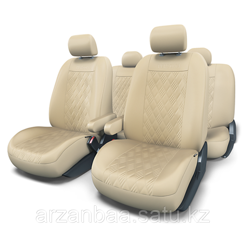 Чехлы на сиденья экокожа PERSONA PER-1305G BE (M)