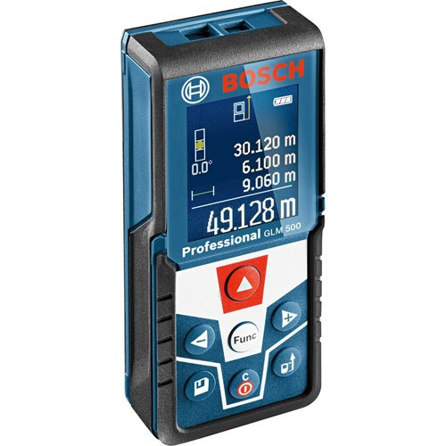 Профессиональный лазерный дальномер (50 м) и уклономер 360º Bosch GLM 500 Professional