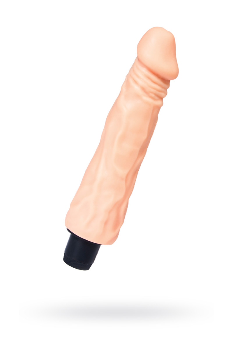 РЕАЛИСТИЧНЫЙ ВИБРАТОР TOYFA A-TOYS MULTI-SPEED, TPE, 19,5 СМ