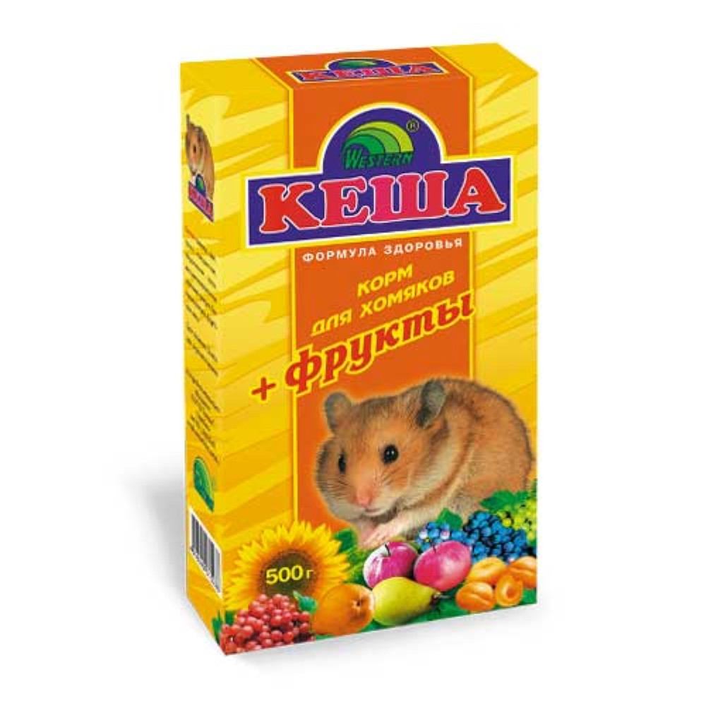 Корм для хомяков Кеша с фруктами