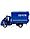 Машина инерционный грузовой фургон Play Smart Газель. Газ., фото 8