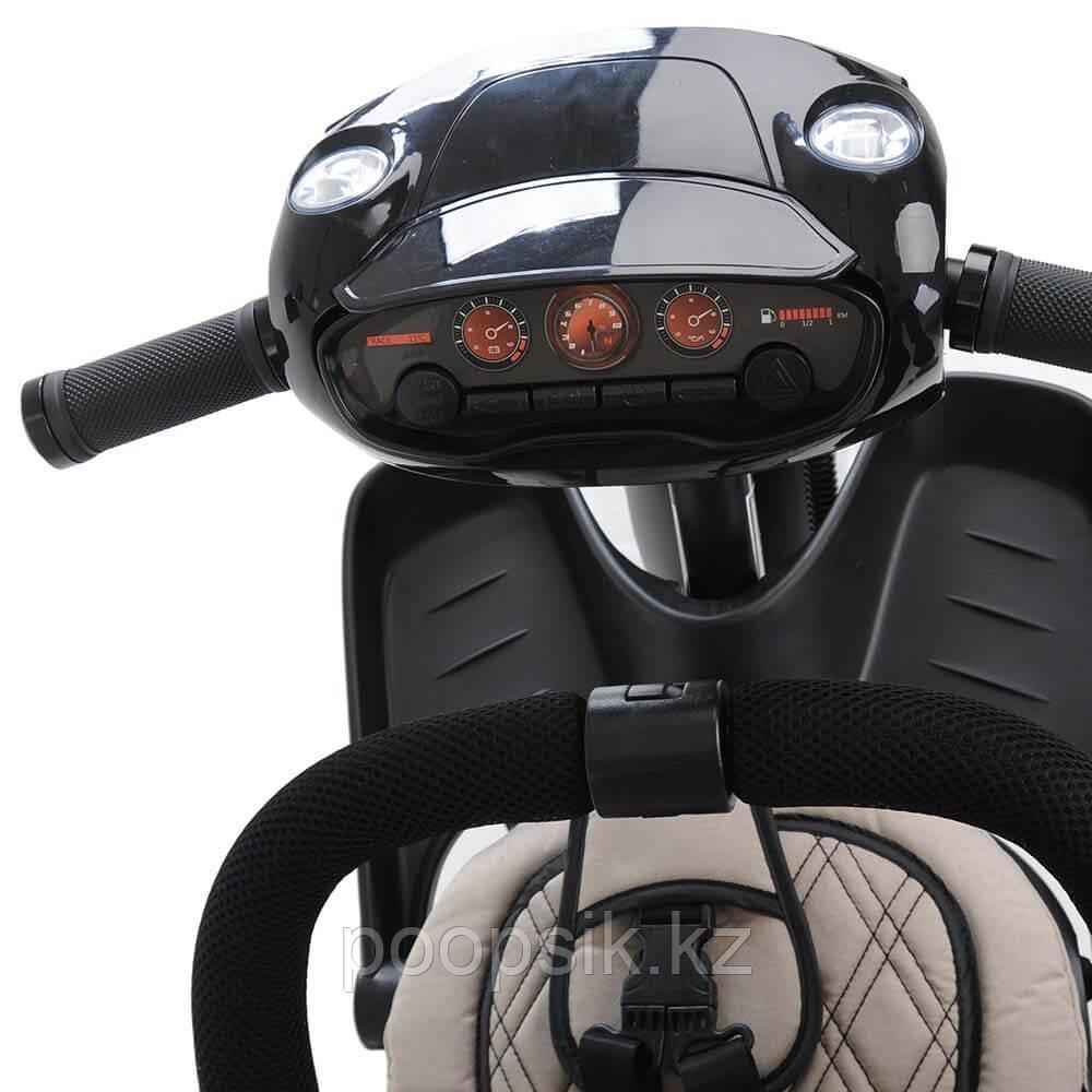 Трехколесный велосипед Mini Trike Transformer T400 Beige Jeans бежевый - фото 5 - id-p87246056