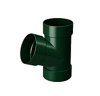 Тройник для труб 90 мм Зеленый