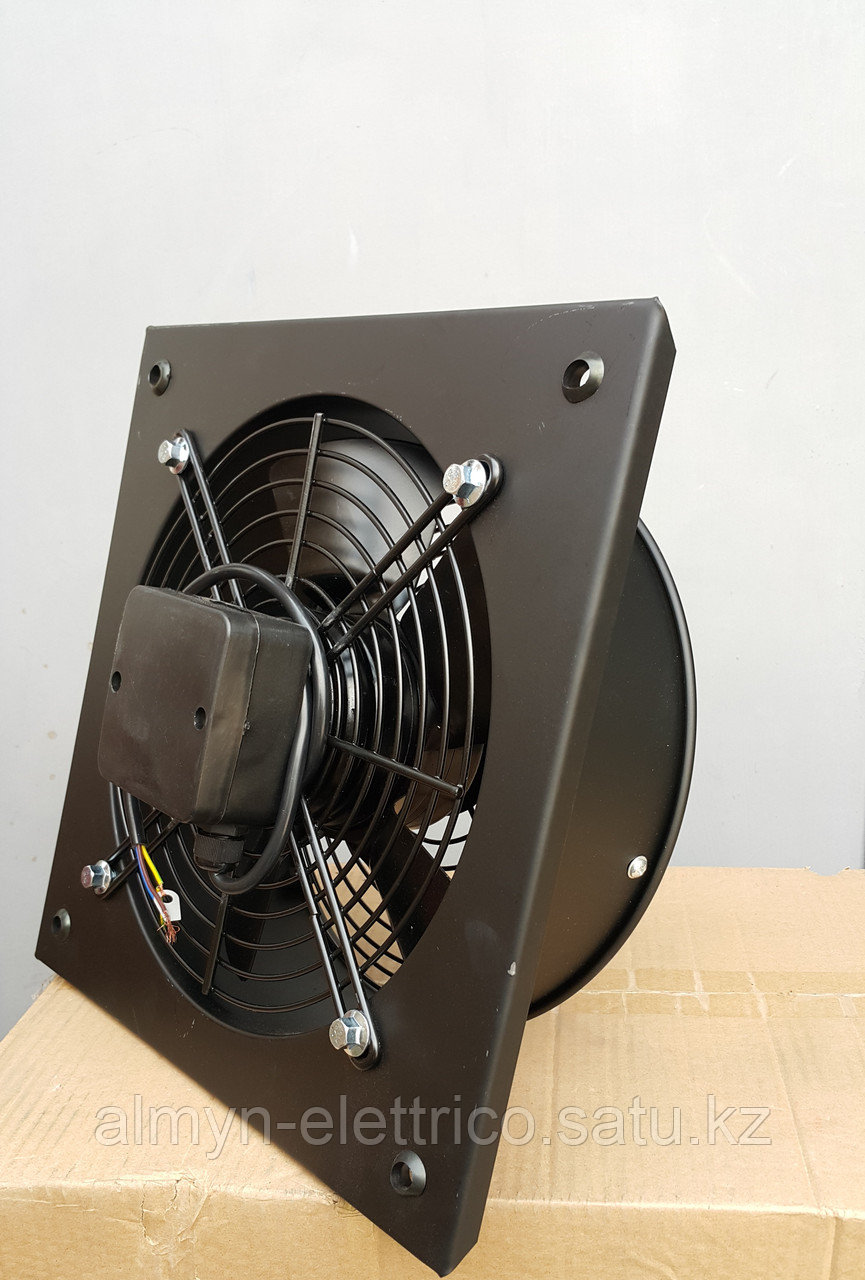 Осевой вентилятор с настенной панелью 400мм - фото 3 - id-p65550526