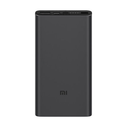 Портативное зарядное устройство Xiaomi Mi Power Bank 10000 mAh 3 Черный, фото 2