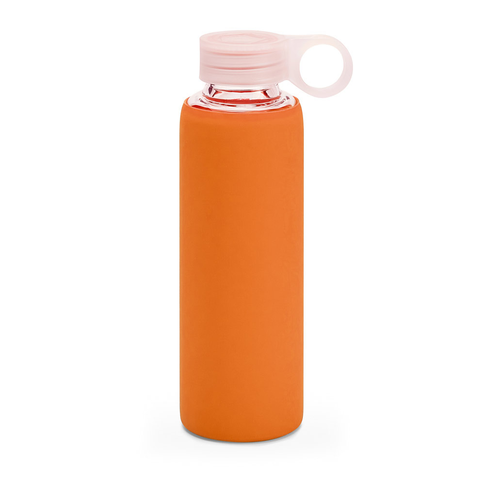 Бутылка для спорта из стекла DHABI, оранжевая - фото 1 - id-p87261401