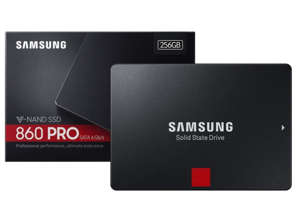 Твердотельный накопитель SSD Samsung 860 PRO MZ-76P256BW