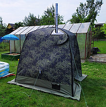 Мобильная баня/палатка "Морж" sky