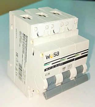 Автоматический выключатель WESA 3P-25А 230/400V