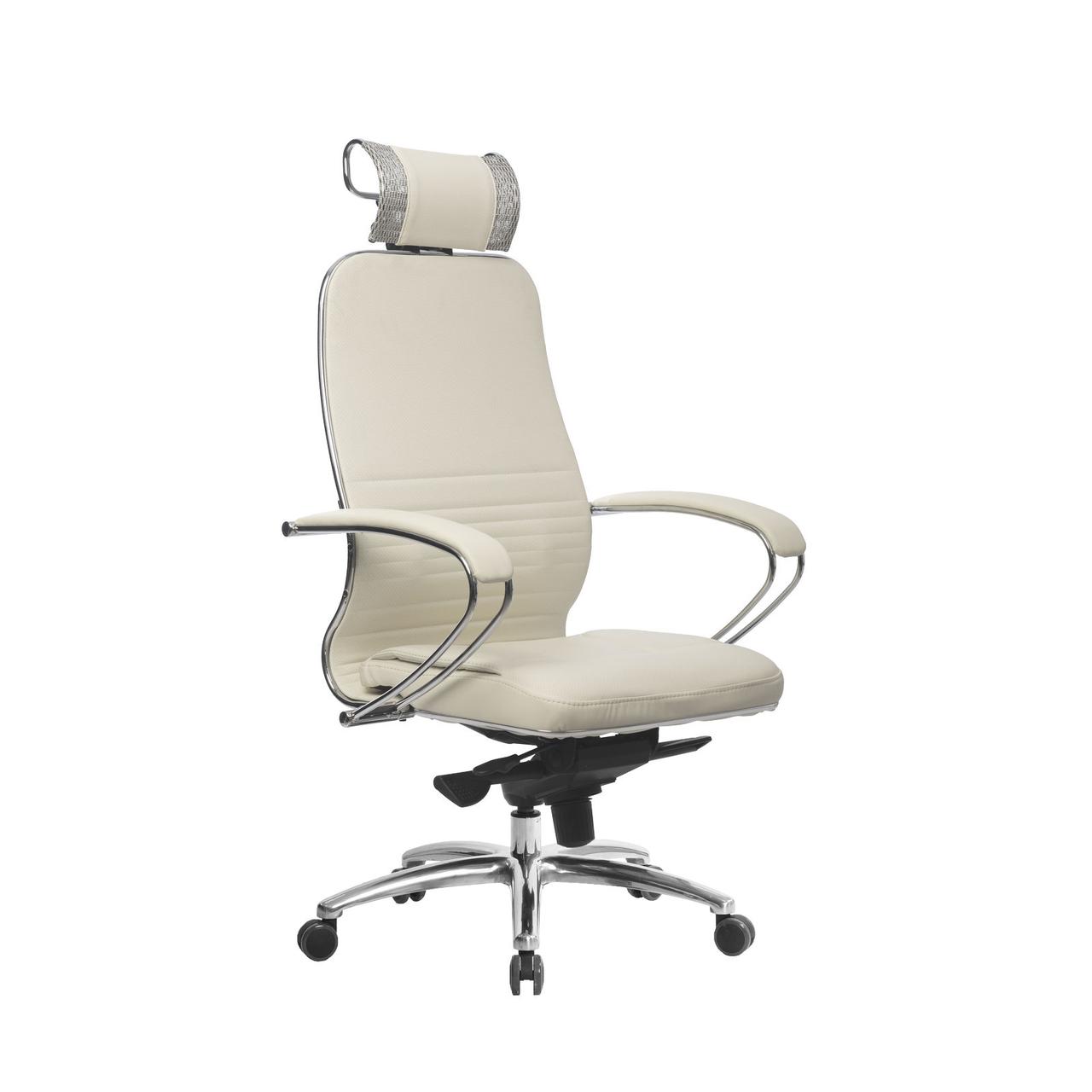 Кресло офисное Samurai KL-2.04 Белый лебедь