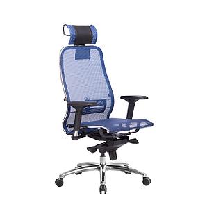 Кресло офисное Samurai S-3.04 Синий
