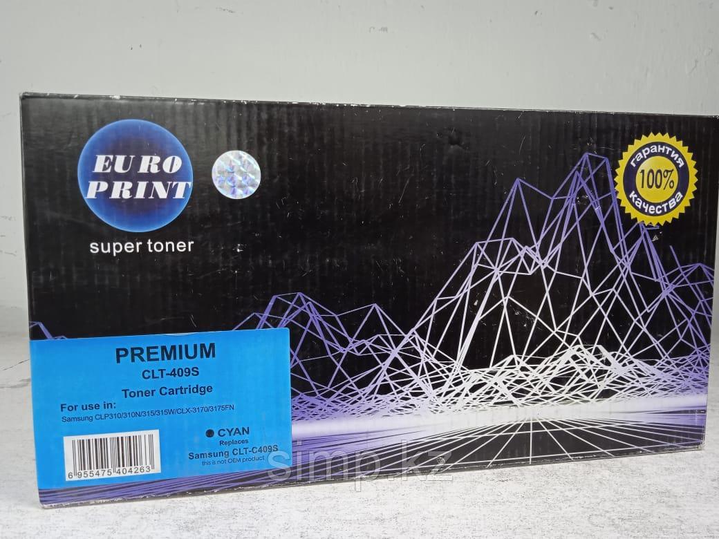 Картридж Samsung CLT-409S Europrint (синий/cyan)