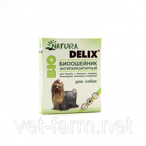 Natura Delix Bio Ошейник Антипаразитарный Для Собак