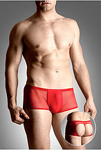 ШОРТЫ МУЖСКИЕ С ОТКРЫТЫМИ ЯГОДИЦАМИ SOFTLINE COLLECTION, КРАСНЫЙ, M/L