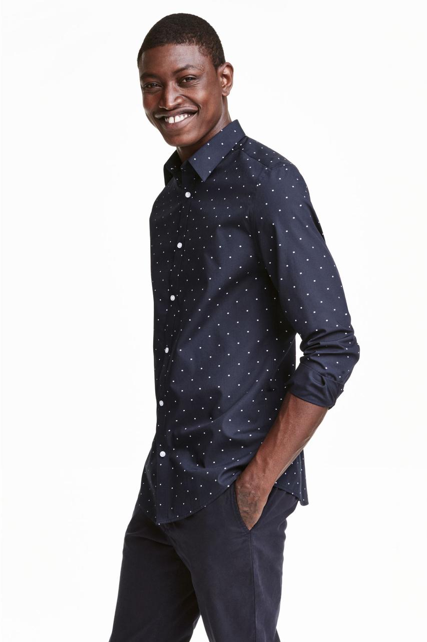 H&M Рубашка мужская - Е2