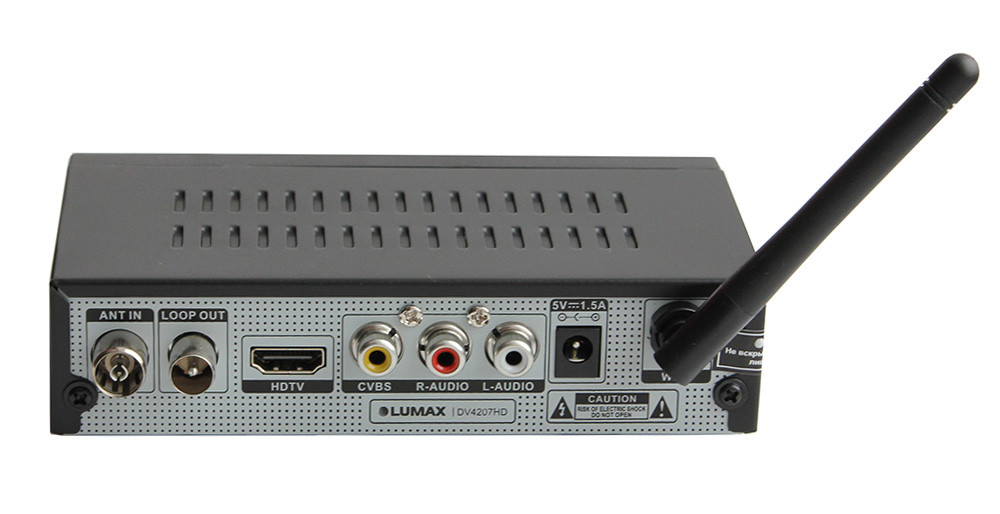 Цифровая ТВ приставка LUMAX DV4207HD, DVB-T2 - фото 2 - id-p85848530
