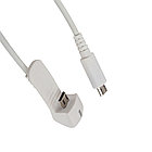 Противокражный кабель, Eagle, A6150AW, micro USB, функция защиты, функция подзарядки, длина кабеля 1.5m