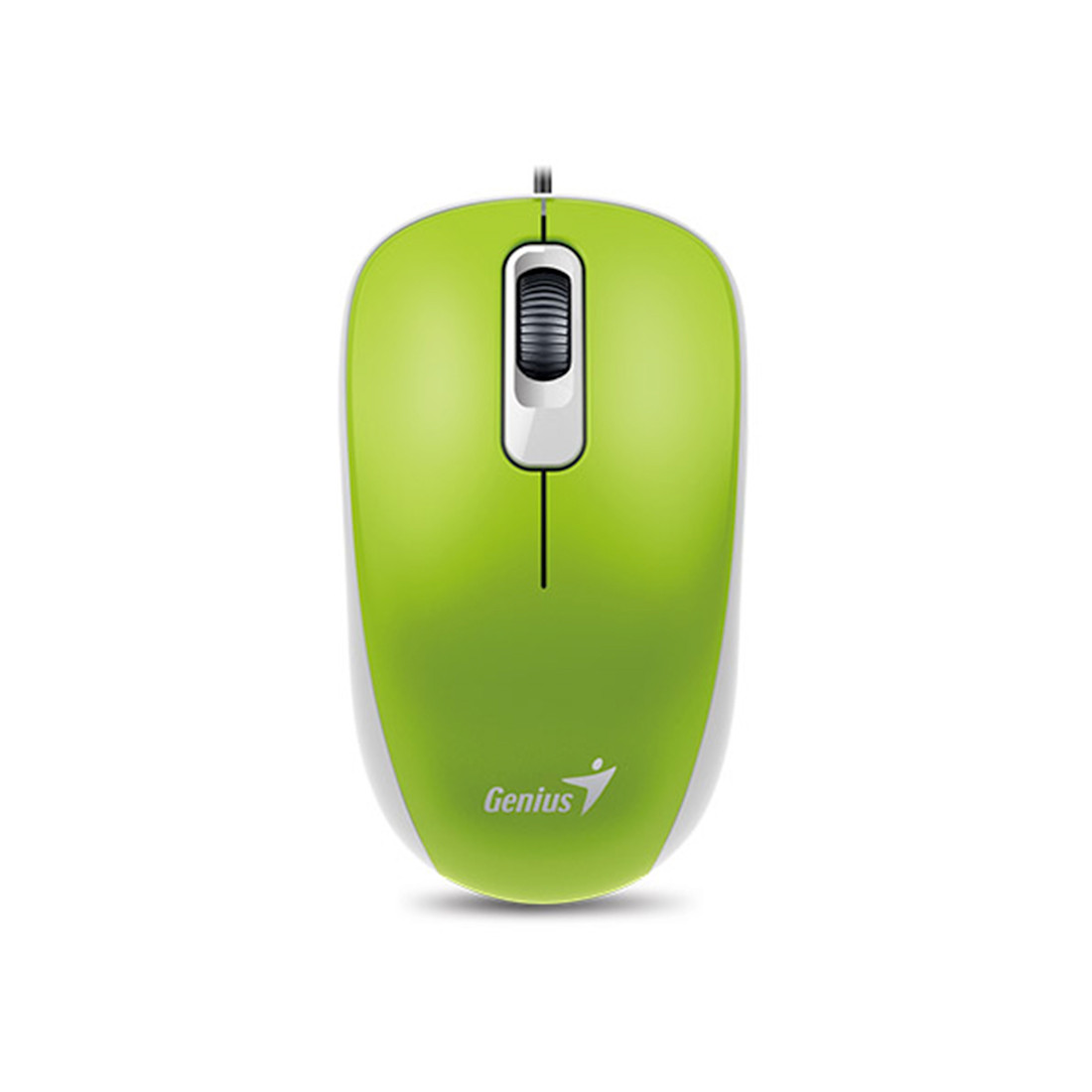 Genius 31010116105 мышь проводная DX-110 USB цвет зеленый - фото 2 - id-p73081144
