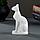 Статуэтка "Кошка египетская" белая, 15см, фото 3