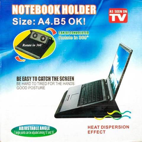 Подставка для ноутбука с системой охлаждения Notebook Holder A4.B5 - фото 1 - id-p87268181