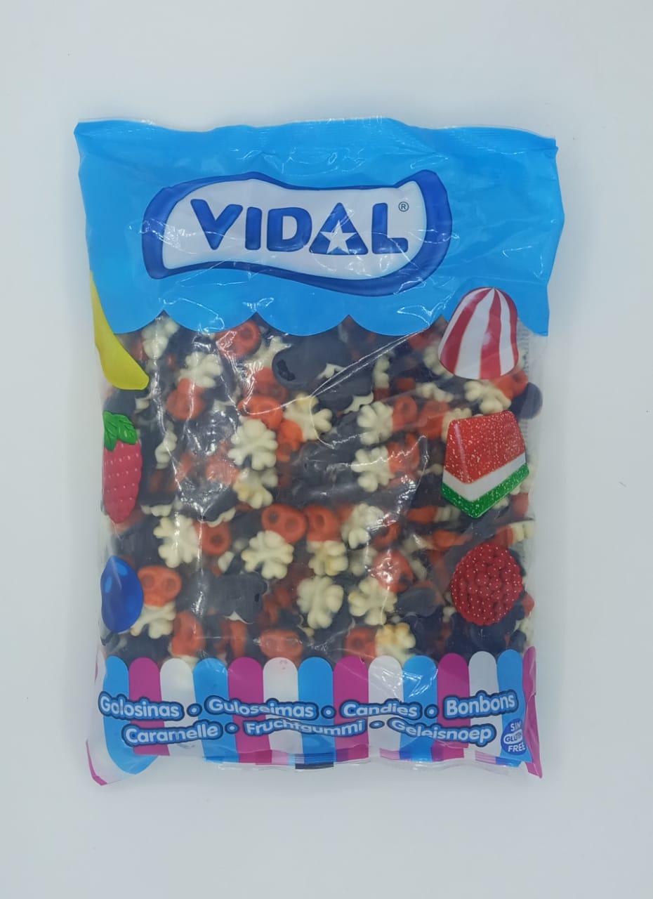 Жевательный мармелад "Пиратский череп" Vidal Испания 1 кг