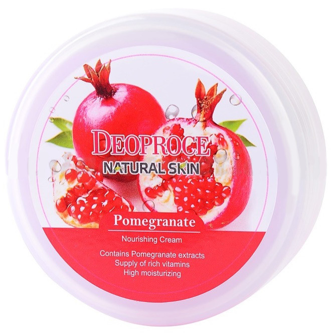 Крем универсальный Deoproce Natural Skin Pomegranate Nourishing Cream Экстракт граната (100 мл)