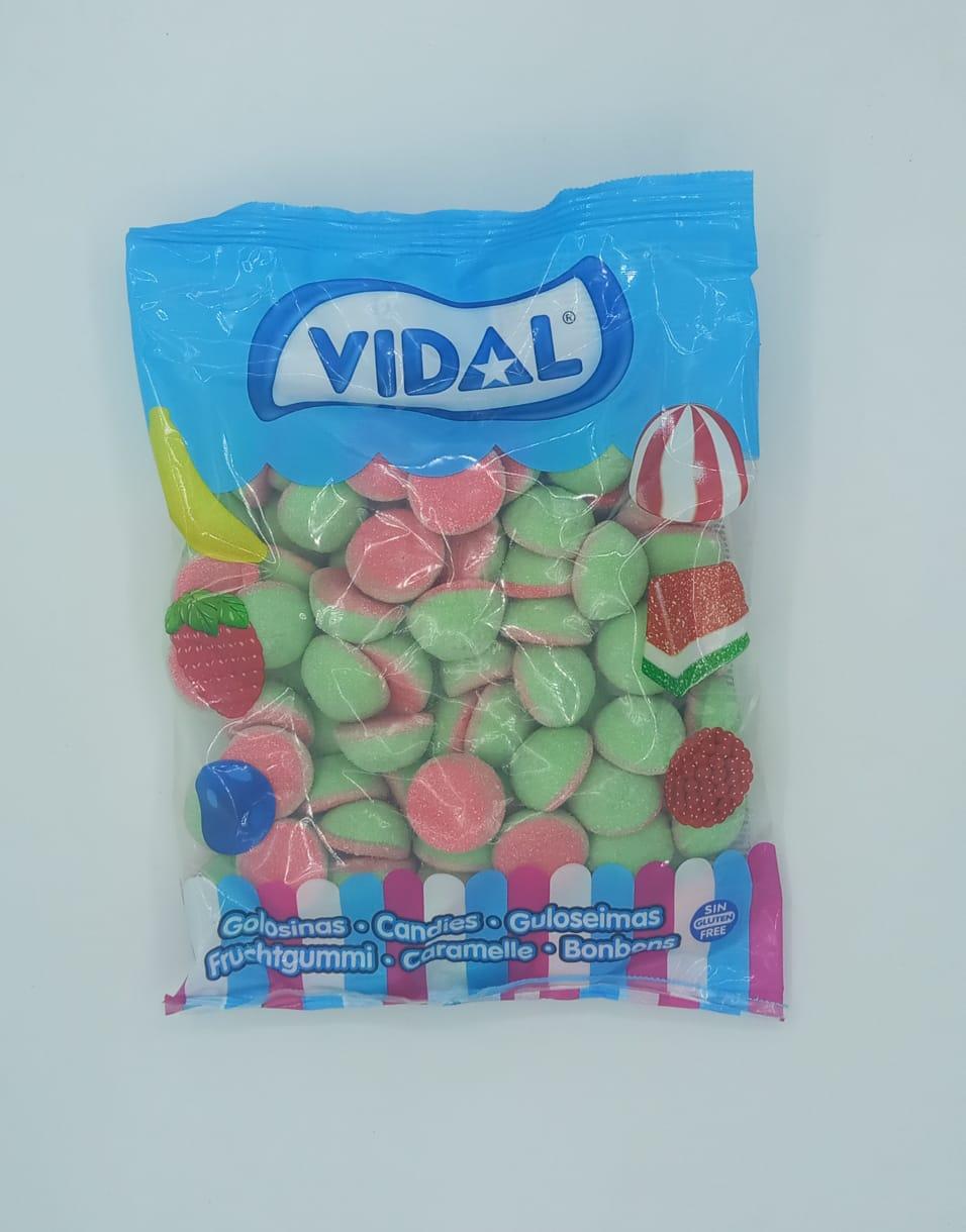 Vidal жевательный мармелад "Арбуз кислый с начинкой" Испания 1 кг