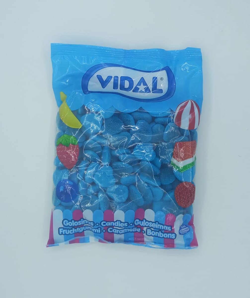 Vidal жевательный мармелад "Сердечки черничные с начинкой" Испания 1 кг - фото 1 - id-p87284420