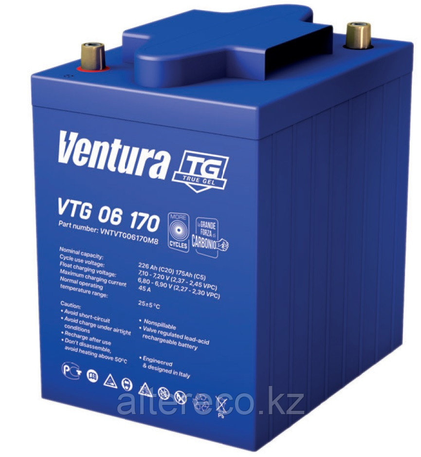 Аккумулятор Ventura VTG 06 170 (6В, 175/226Ач)