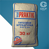 Штукатурка гипсовая Bergauf Praktik легкая, 30кг, фото 3