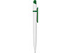 Ручка шариковая Этюд, белый/зеленый, фото 3