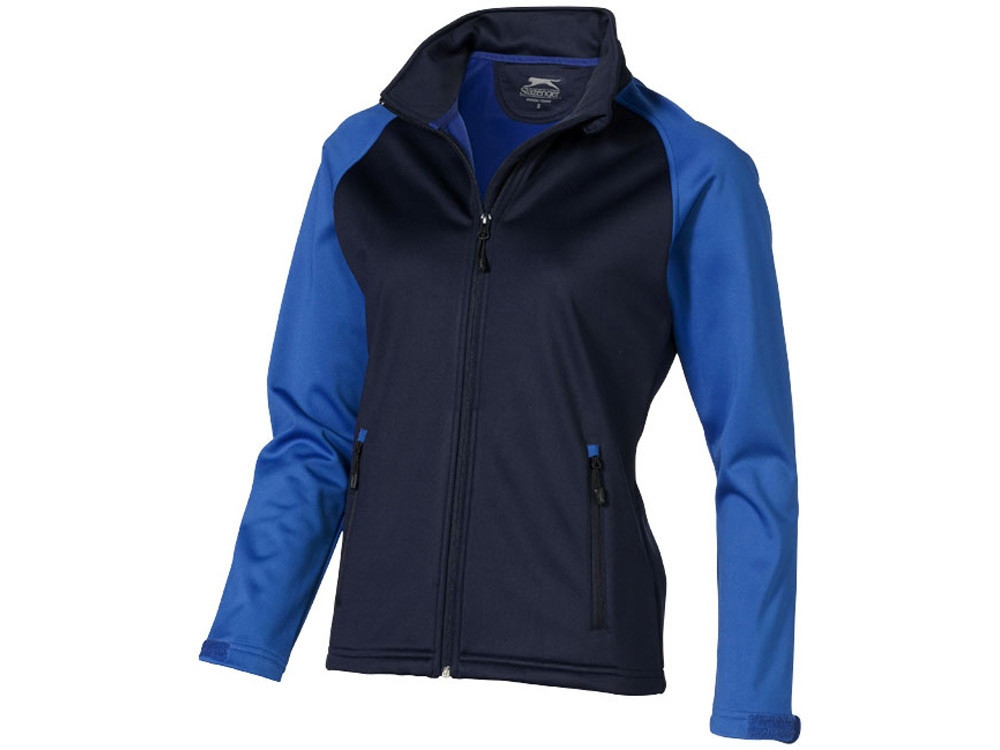 Куртка софтшел Сhallenger женская, темно-синий/небесно-голубой - фото 6 - id-p87291690