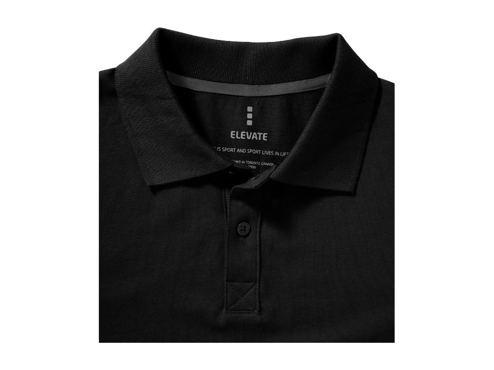 Рубашка поло Seller мужская, черный - фото 5 - id-p87291182