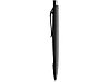 Ручка пластиковая шариковая Prodir ds6prr-Z75 софт-тач, черный с серебристой кнопкой, фото 2
