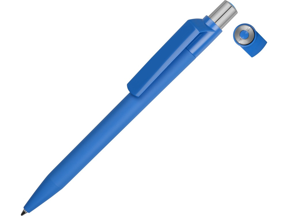 Ручка шариковая UMA ON TOP SI GUM soft-touch, синий - фото 1 - id-p87292858