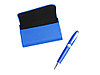Набор Эстет: визитница, ручка шариковая, синий (Р), фото 2