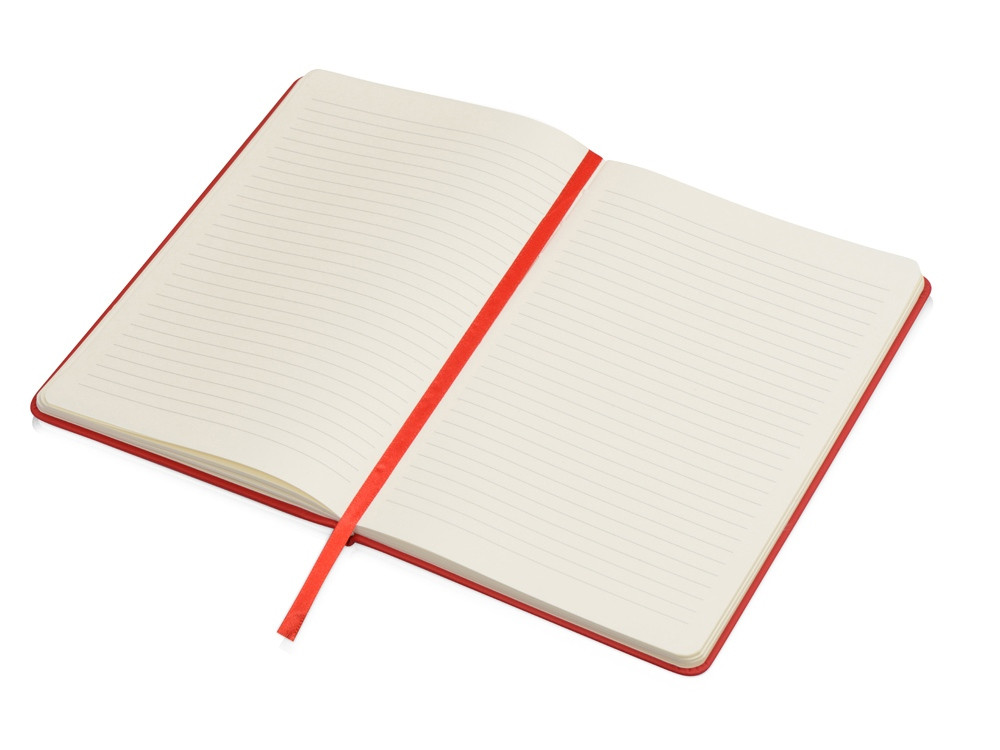 Блокнот А5 Magnet 14,3*21 с магнитным держателем для ручки, красный - фото 3 - id-p87294399