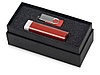 Подарочный набор Flashbank с флешкой и зарядным устройством, красный, фото 2